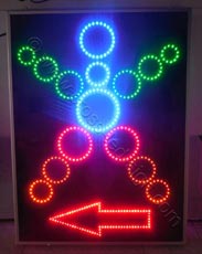 Ανθρωπάκι ΟΠΑΠ με LED και μεγάλο βέλος.