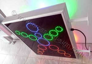 Ανθρωπάκι ΟΠΑΠ με led 80x72 εκατοστών σε προσφορά με χαμηλή τιμή.