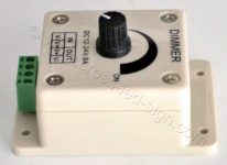 Dimmer led 12-24V 8A, δεξιά πλευρά. Dimmer led 12-24V 8A, δεξιά πλευρά.