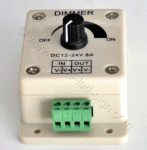Dimmer led 12-24V 8A, πλευρά εισόδου-εξόδου 12-24V. Dimmer led 12-24V 8A, πλευρά εισόδου-εξόδου 12-24V.