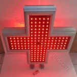 Σταυρός ιατρείου led 70 Χ 70 εκ. Model: LC70C - Red.