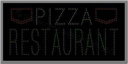 Πινακίδες καταστημάτων led pizza 1w. Πινακίδες καταστημάτων led pizza 1w.