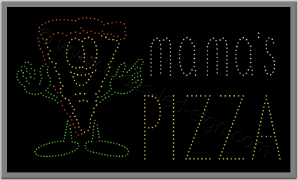 Πινακίδες καταστημάτων led pizza 2w. Πινακίδες καταστημάτων led pizza 2w.