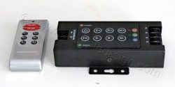 RGB led controller 12-24V 3x4A, πλάγια όψη.