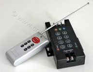 RGB led controller 12-24V 3x4A, ανάπτυξη κεραίας RF τηλεχειριστηρίου.