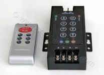 RGB led controller 12-24V 3x4A, πλευρά εξόδου rgb.