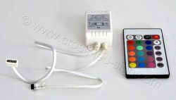 RGB led controller 12V 3x2A έξοδος rgb και αισθητήρας IR τηλεχειριστηρίου.