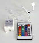 RGB led controller 12V 3x2A, πλευρά εισόδου 12V / 6,5A.