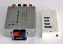 RGB led controller 5V 3x4A, όψη εισόδου 5V.
