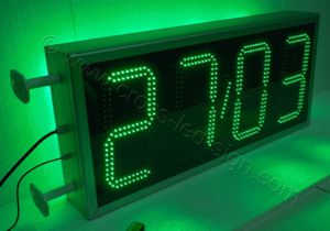 Ρολόι θερμόμετρο led μεγάλο 100x45 εκατοστών με ένδειξη ημερομηνίας, διπλή σειρά led. Ρολόι θερμόμετρο led μεγάλο 100x45 εκατοστών με ένδειξη ημερομηνίας, διπλή σειρά led.