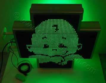 Σταυρός φαρμακείου matrix 70 cm, με ένδειξη μωράκι. Σταυρός φαρμακείου matrix 70 cm, με ένδειξη μωράκι.