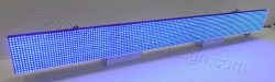 Ηλεκτρονική ταμπέλα επιγραφή led 160x16 εκατοστά, με ένδειξη, όλα τα led αναμμένα.