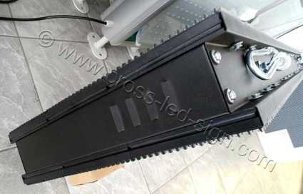 Ταμπέλα led 128x48 αεραγωγοί ψύξης επιγραφής.