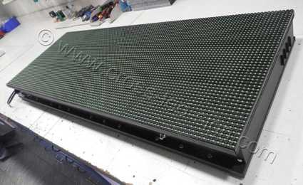 Ταμπέλα led 128x48 λαμπάκια led σβηστά.