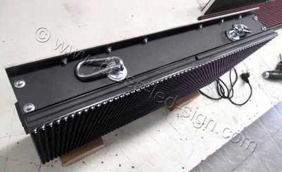 Ταμπέλα led 64x32 ανάρτηση με ασφάλεια από την άνω πλευρά.. Ταμπέλα led 64x32 ανάρτηση με ασφάλεια από την άνω πλευρά..