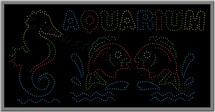 Ταμπέλες καταστημάτων led aquarioum 1w.