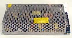 Τροφοδοτικό led 24V 6,5A 150W, πλαϊνή πλευρά.