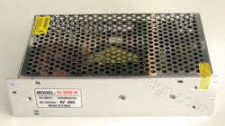 Τροφοδοτικό led 5V 40A 200W, πλευρά ψύκτρας.